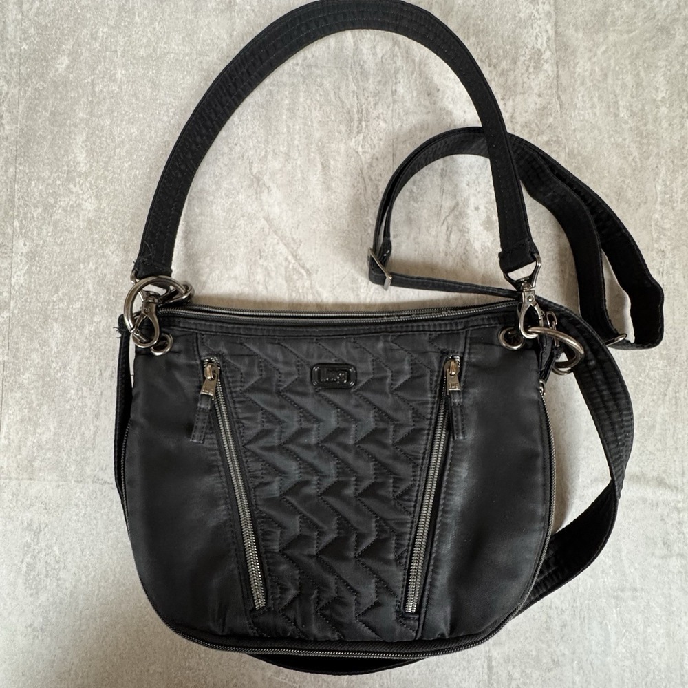 LUG Swivel Convertible Crossbody Bag‎ RFID Protection Black